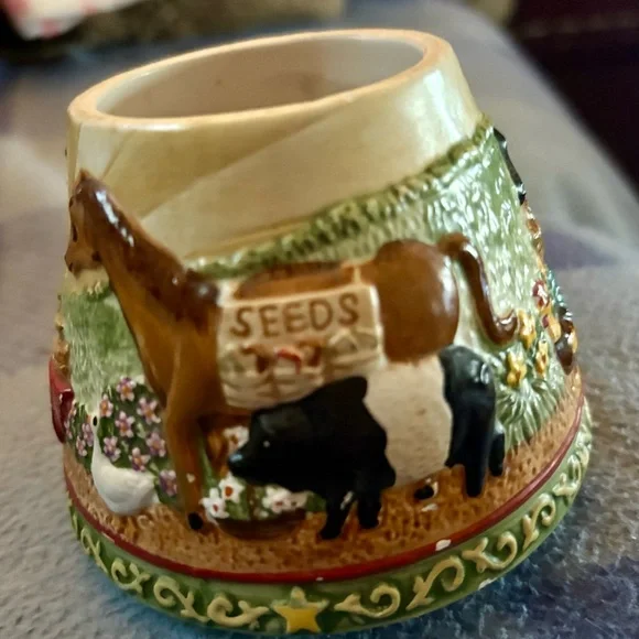 Yankee candle topper Animal Farm Themed - Picture 1 of 4